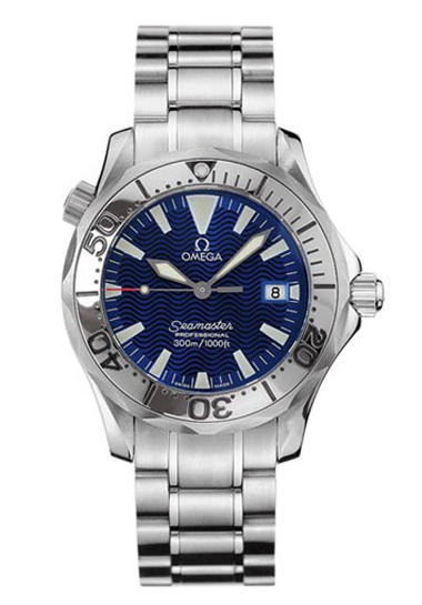 Omega Seamaster Series Mens Stainless Steel Wristwatch-2263.80.00 Omega Seamaster Series Mens Stainless Steel Wristwatch-2263.80.00