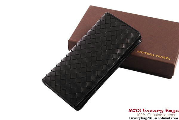 Bottega Veneta Intrecciato Nappa Leather Wallet BV1564 Black