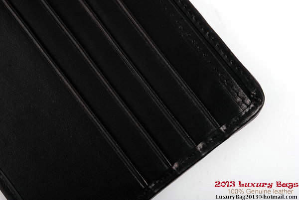 Bottega Veneta Intrecciato Nappa Wallet BV1581 Black Bottega Veneta Intrecciato Nappa Wallet BV1581 Black