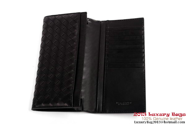 Bottega Veneta Intrecciato Nappa Wallet BV1589 Black Bottega Veneta Intrecciato Nappa Wallet BV1589 Black