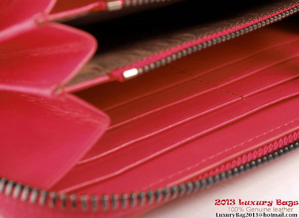 Bottega Veneta Intrecciato Nappa Zippy Wallet BV1571 Peach