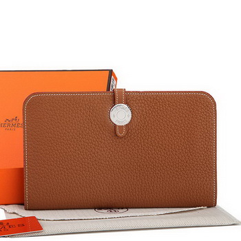 Hermes Dogon Combined Wallet A508 Camel Hermes Dogon Combined Wallet A508 Camel