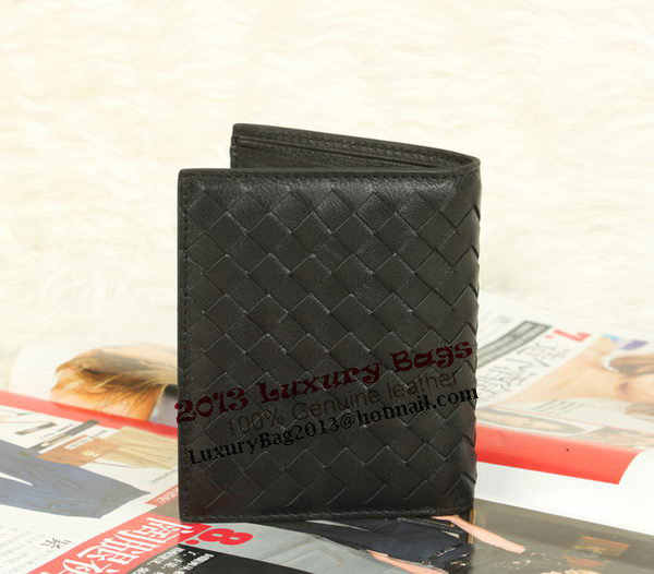 Bottega Veneta Intrecciato Nappa Wallet BV5816 Black Bottega Veneta Intrecciato Nappa Wallet BV5816 Black