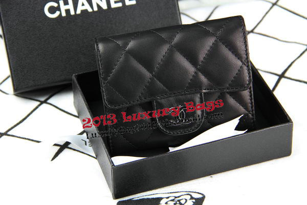 Chanel Matelasse Wallet Original Sheepskin Leater A50082 Black Chanel Matelasse Wallet Original Sheepskin Leater A50082 Black