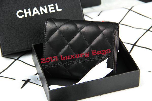 Chanel Matelasse Wallet Original Sheepskin Leater A50082 Black Chanel Matelasse Wallet Original Sheepskin Leater A50082 Black