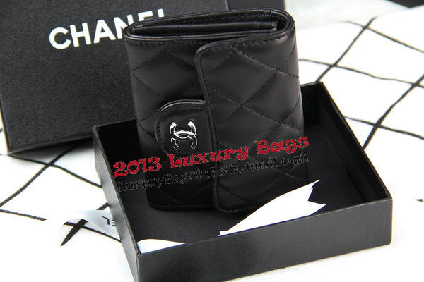 Chanel Matelasse Wallet Original Sheepskin Leater A50082 Black Chanel Matelasse Wallet Original Sheepskin Leater A50082 Black