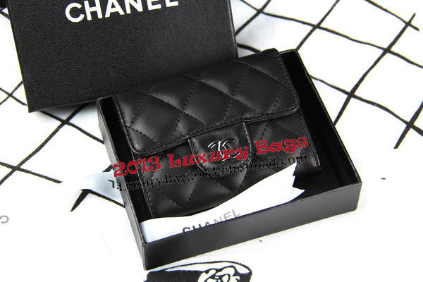 Chanel Matelasse Wallet Original Sheepskin Leater A50082 Black Chanel Matelasse Wallet Original Sheepskin Leater A50082 Black