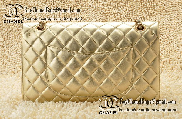 Chanel Classic Flap Bag 2.55 Series Sheepskin Leather CHA1112 Gold Chanel Classic Flap Bag 2.55 Series Sheepskin Leather CHA1112 Gold