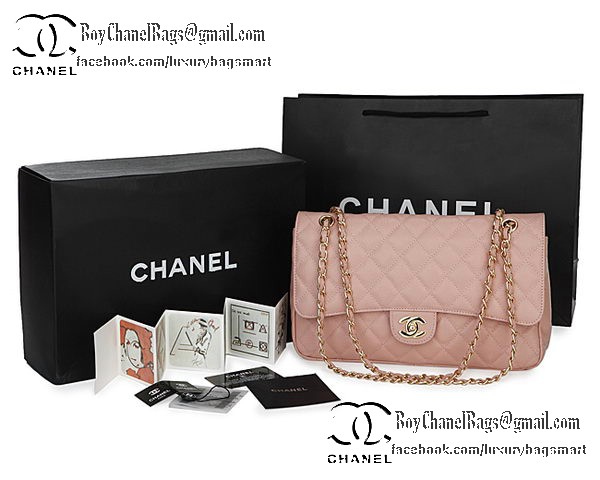Chanel Classic Flap Bag Cannage Pattern CHA1113 Pink Chanel Classic Flap Bag Cannage Pattern CHA1113 Pink