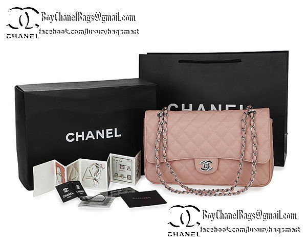 Chanel Classic Flap Bag Cannage Pattern CHA1113 Pink Chanel Classic Flap Bag Cannage Pattern CHA1113 Pink