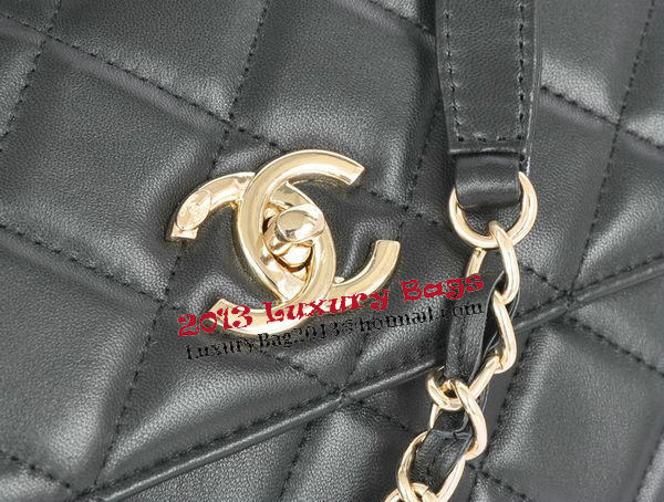 Chanel Classic Top Handle Bag Original Sheepskin Leather CHA92236 Black Chanel Classic Top Handle Bag Original Sheepskin Leather CHA92236 Black