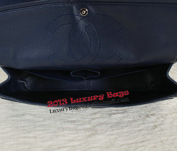 Chanel Classic Flap Shoulder Bags A226 Blue Original Sheep Leather Chanel Classic Flap Shoulder Bags A226 Blue Original Sheep Leather