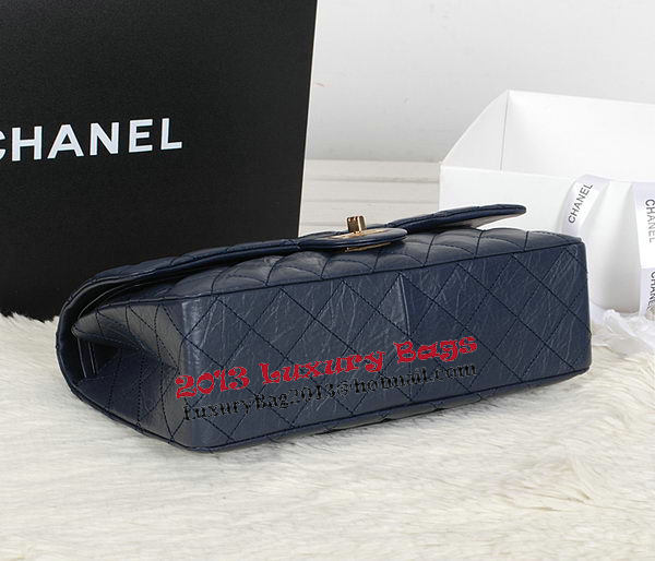 Chanel Classic Flap Shoulder Bags A226 Blue Original Sheep Leather Chanel Classic Flap Shoulder Bags A226 Blue Original Sheep Leather