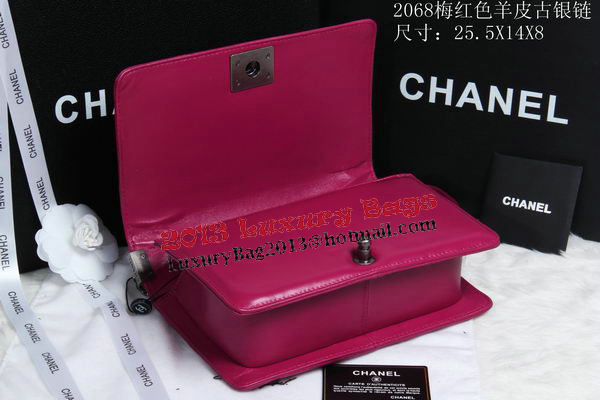 Boy Chanel Flap Shoulder Bag Sheepskin Leather CHA2068 Rosy Boy Chanel Flap Shoulder Bag Sheepskin Leather CHA2068 Rosy