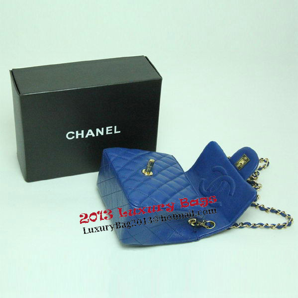 Chanel mini Classic Flap Bag Royal Leather 1115 Gold Chain Chanel mini Classic Flap Bag Royal Leather 1115 Gold Chain