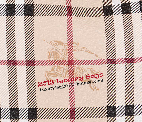 BurBerry Small Haymarket Check Tote Bag 38825571 Black BurBerry Small Haymarket Check Tote Bag 38825571 Black