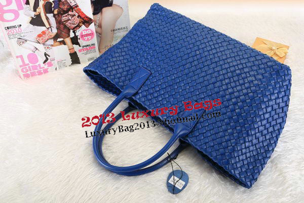 Bottega Veneta Cabat Medium Tote Bags BV5211 Blue Bottega Veneta Cabat Medium Tote Bags BV5211 Blue