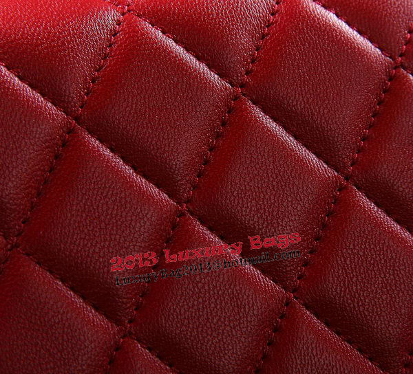 Chanel Matelasse Bi-Fold Wallet Sheepskin Leater A31506 Red Chanel Matelasse Bi-Fold Wallet Sheepskin Leater A31506 Red
