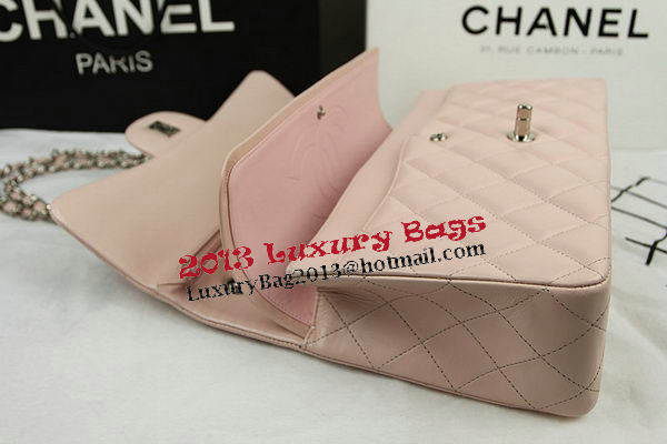 Chanel Classic Flap Bag Beige Original Leather CF1113 Silver Chanel Classic Flap Bag Beige Original Leather CF1113 Silver