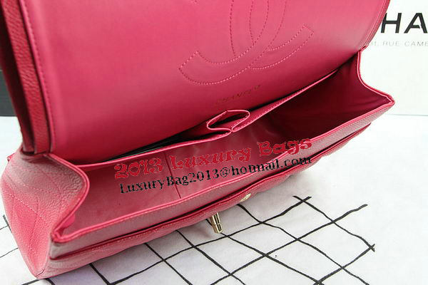 Chanel Classic Flap Bag Rose Cannage Pattern CF1113 Gold Chanel Classic Flap Bag Rose Cannage Pattern CF1113 Gold