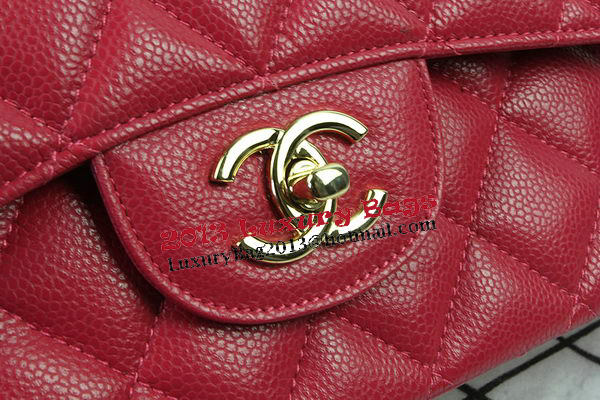 Chanel Classic Flap Bag Rose Cannage Pattern CF1113 Gold Chanel Classic Flap Bag Rose Cannage Pattern CF1113 Gold