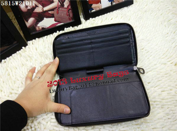 Bottega Veneta Intrecciato Calfskin Zip Around Wallet BV5815 Black Bottega Veneta Intrecciato Calfskin Zip Around Wallet BV5815 Black