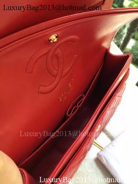 Chanel 2.55 Series Flap Bag Red Original Leather A01112 Gold Chanel 2.55 Series Flap Bag Red Original Leather A01112 Gold