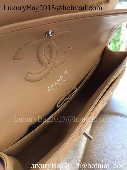 Chanel 2.55 Series Flap Bag Apricot Original Leather A01112 Silver Chanel 2.55 Series Flap Bag Apricot Original Leather A01112 Silver