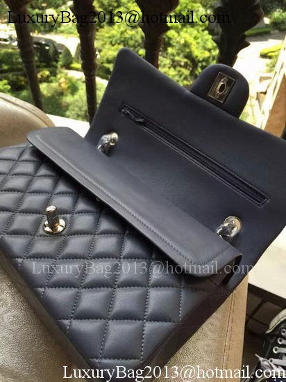 Chanel 2.55 Series Flap Bag Grey Original Leather A01112 Silver Chanel 2.55 Series Flap Bag Grey Original Leather A01112 Silver