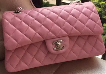 Chanel 2.55 Series Flap Bag Pink Original Leather A01112 Silver Chanel 2.55 Series Flap Bag Pink Original Leather A01112 Silver