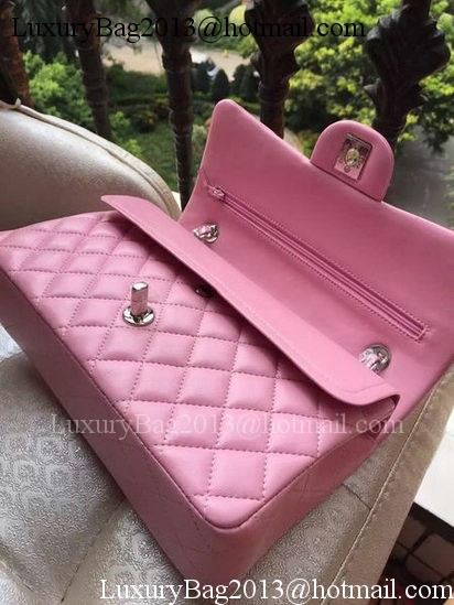 Chanel 2.55 Series Flap Bag Pink Original Leather A01112 Silver Chanel 2.55 Series Flap Bag Pink Original Leather A01112 Silver