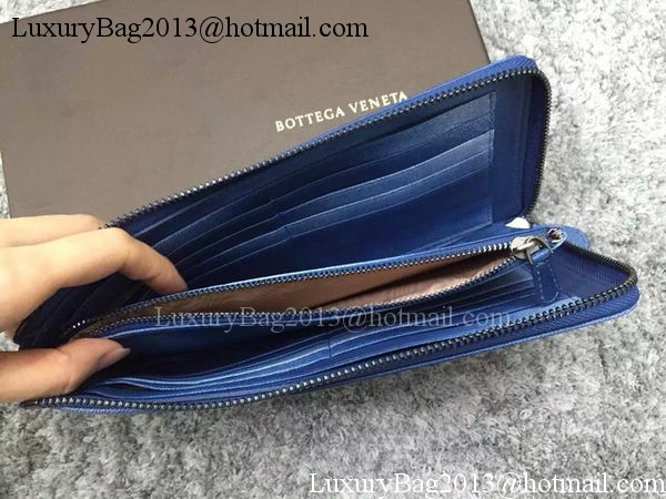 Bottega Veneta Intrecciato Leather Clutch BV144077 Blue Bottega Veneta Intrecciato Leather Clutch BV144077 Blue