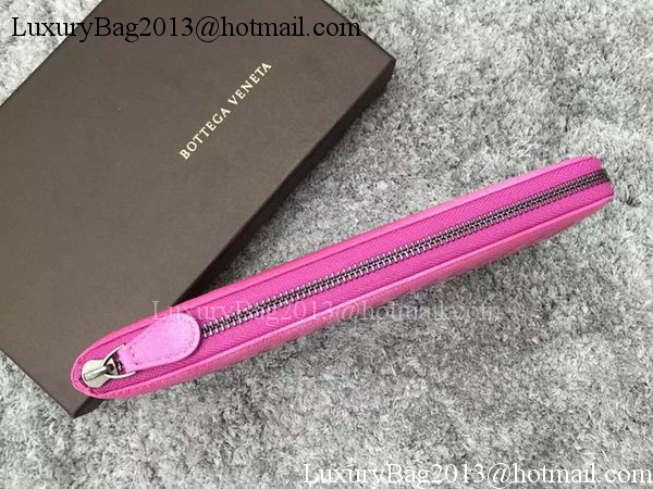 Bottega Veneta Intrecciato Leather Clutch BV144077 Rosy Bottega Veneta Intrecciato Leather Clutch BV144077 Rosy