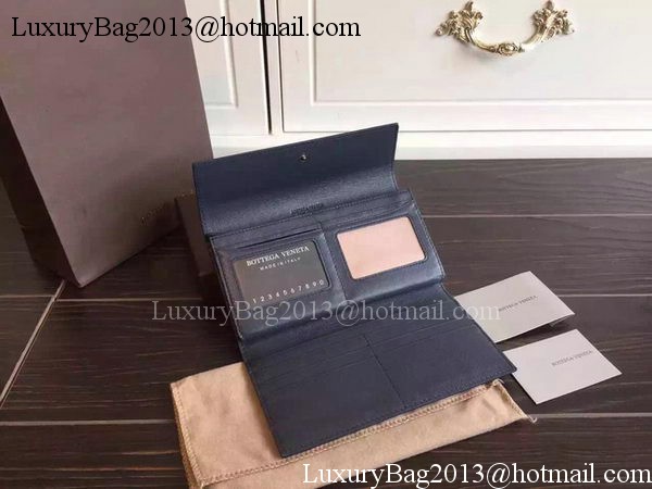 Bottega Veneta Intrecciato Nappa Tri-Flod Wallet BV150507 Royal Bottega Veneta Intrecciato Nappa Tri-Flod Wallet BV150507 Royal