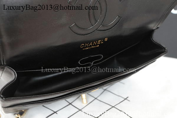 Chanel 2.55 Series Flap Bag Lambskin Chevron Leather A1112CF Black Chanel 2.55 Series Flap Bag Lambskin Chevron Leather A1112CF Black