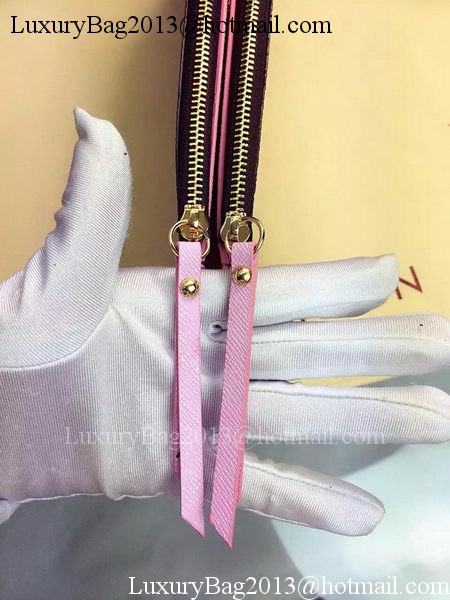 Louis Vuitton Monogram Canvas ADELE WALLET M61287 Pink