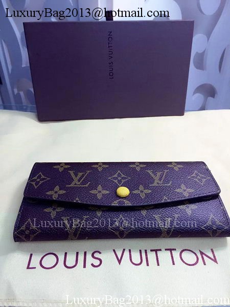 Louis Vuitton Monogram Canvas Emilie Wallet Rouge M60136 Yellow Louis Vuitton Monogram Canvas Emilie Wallet Rouge M60136 Yellow