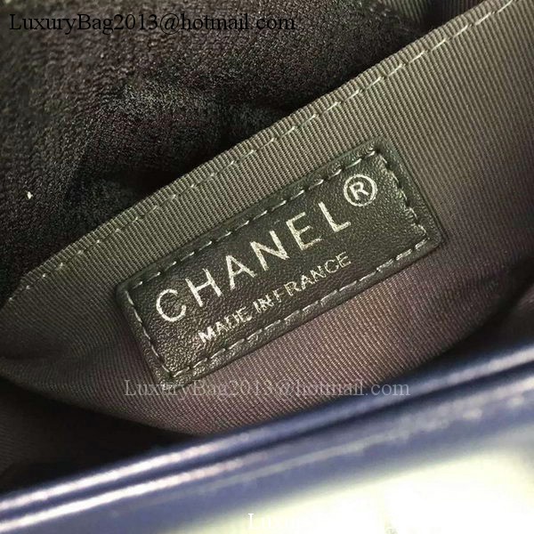 Boy Chanel mini Flap Bag Original Chevron Nubuck Leather A5707 Royal Boy Chanel mini Flap Bag Original Chevron Nubuck Leather A5707 Royal