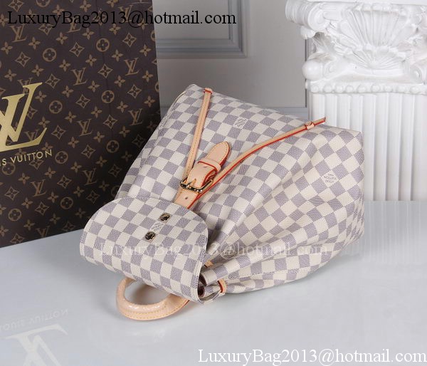 Louis Vuitton Damier Azur Canvas SPERONE Backpack N41578 Louis Vuitton Damier Azur Canvas SPERONE Backpack N41578