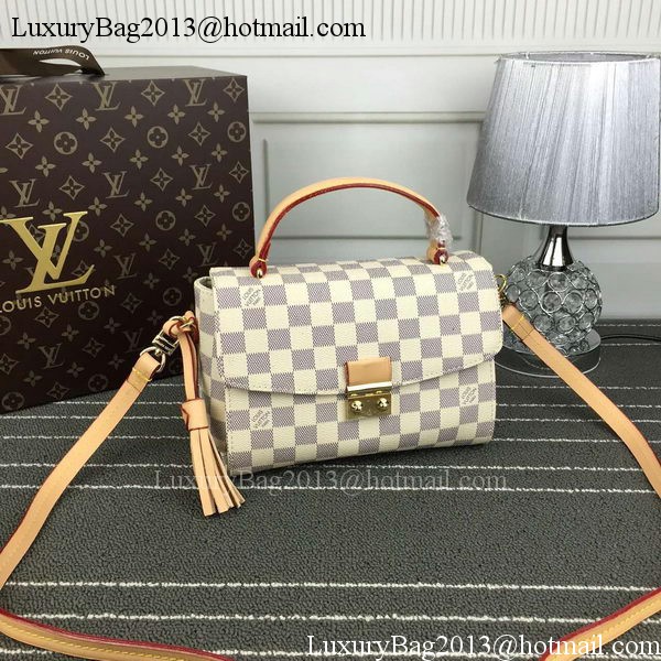 Louis Vuitton Damier Azur Canvas CROISETTE Shoulder Bag N41581
