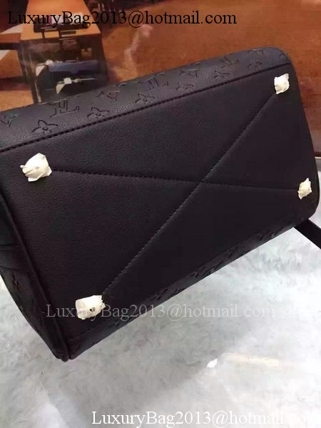 Louis Vuitton Monogram Empreinte Speedy 30 Bag M40762 Black Louis Vuitton Monogram Empreinte Speedy 30 Bag M40762 Black