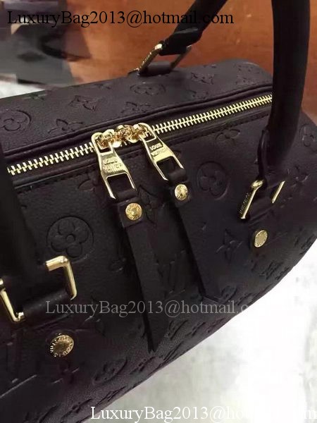 Louis Vuitton Monogram Empreinte Speedy 30 Bag M40762 Black Louis Vuitton Monogram Empreinte Speedy 30 Bag M40762 Black