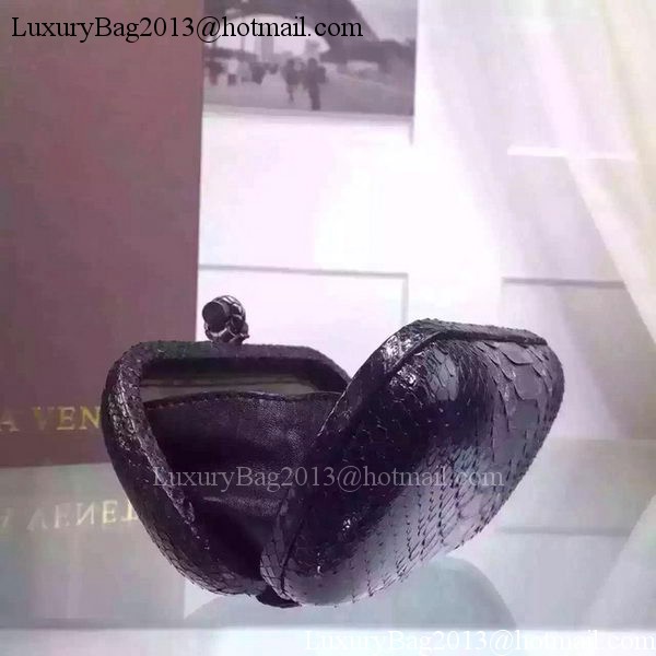 Bottega Veneta Snake Leather Knot Clutch BV8653 Silver Bottega Veneta Snake Leather Knot Clutch BV8653 Silver