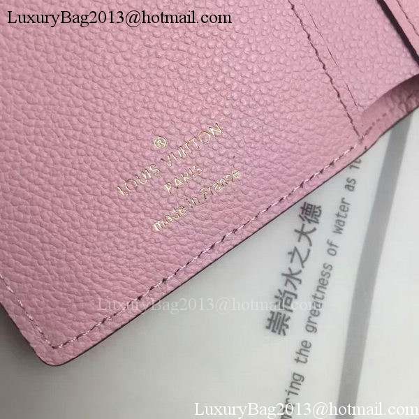 Louis Vuitton Monogram Empreinte COMPACT CURIEUSE WALLET M60568 Pink Louis Vuitton Monogram Empreinte COMPACT CURIEUSE WALLET M60568 Pink