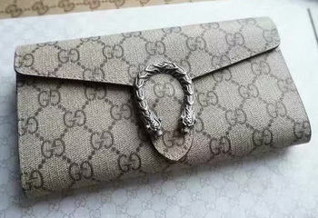 Gucci Dionysus GG Supreme Chain Wallet 404140 Grey Gucci Dionysus GG Supreme Chain Wallet 404140 Grey