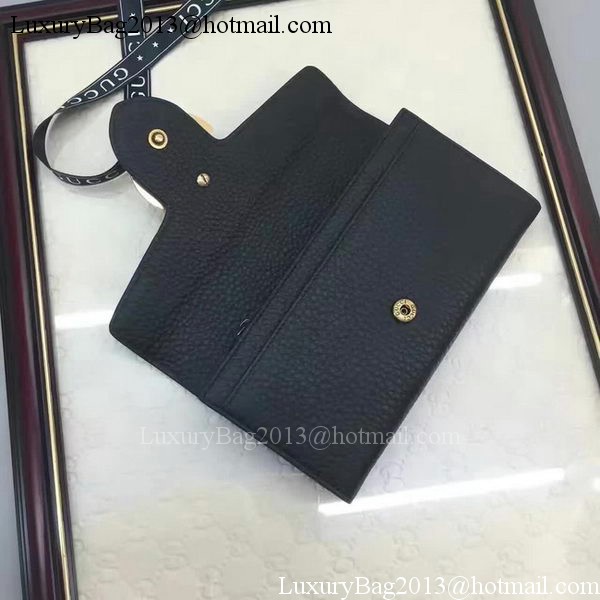 Gucci GG Marmont Continental Wallet 400586 Black Gucci GG Marmont Continental Wallet 400586 Black