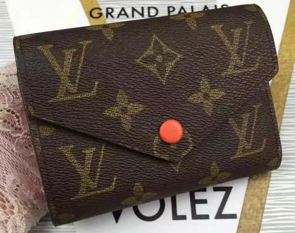 Louis Vuitton Monogram Canvas Victorine Wallet M62360 Orange