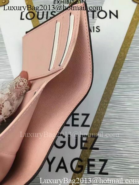 Louis Vuitton Monogram Canvas Victorine Wallet M62360 Pink Louis Vuitton Monogram Canvas Victorine Wallet M62360 Pink
