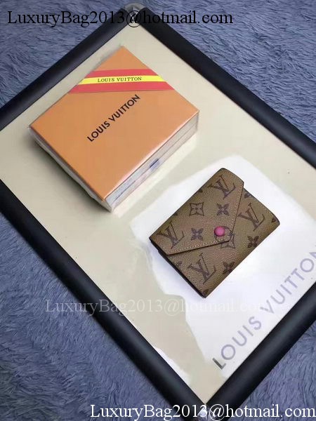 Louis Vuitton Victorine Wallet Monogram Canvas M62360 Rose Louis Vuitton Victorine Wallet Monogram Canvas M62360 Rose