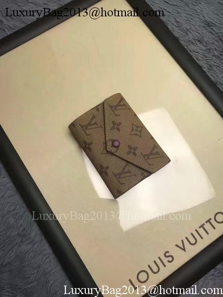 Louis Vuitton Victorine Wallet Monogram Canvas M62360 Wine Louis Vuitton Victorine Wallet Monogram Canvas M62360 Wine